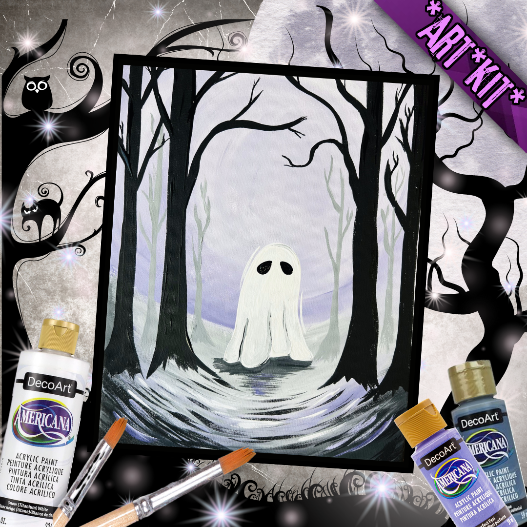 Ghost in the Forest Art Kit — By Ghastlight